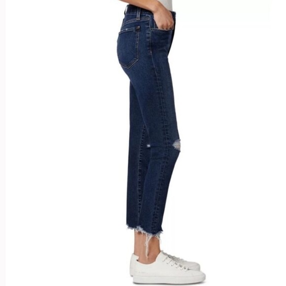 NWT JOE'S Jeans Honey Women's Hi Rise Curvy Skinny Crop Distressed in Boketto - Picture 4 of 13